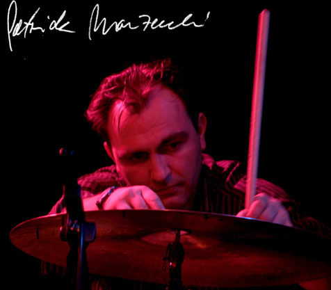 Patrick Manzecchi, jazz drummer, jazz schlagzeuger