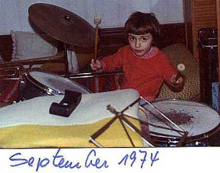 Jazz drummer Patrick Manzecchi