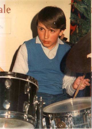 Jazz drummer Patrick Manzecchi