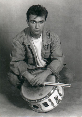 Jazz drummer Patrick Manzecchi