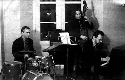 Vince Benedetti (Klavier) undChristoph Sprenger (Kontraba&szlig;) 