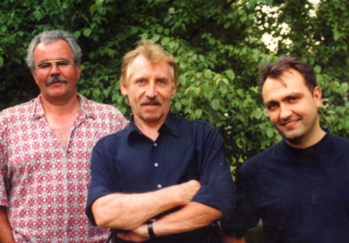 "Prévert"-Projekt mit Frank Lettenewitsch (Mitte) und Volker Zöbelin