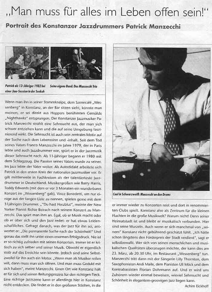 "Man muss f&uuml;r alles im Leben offen sein!"